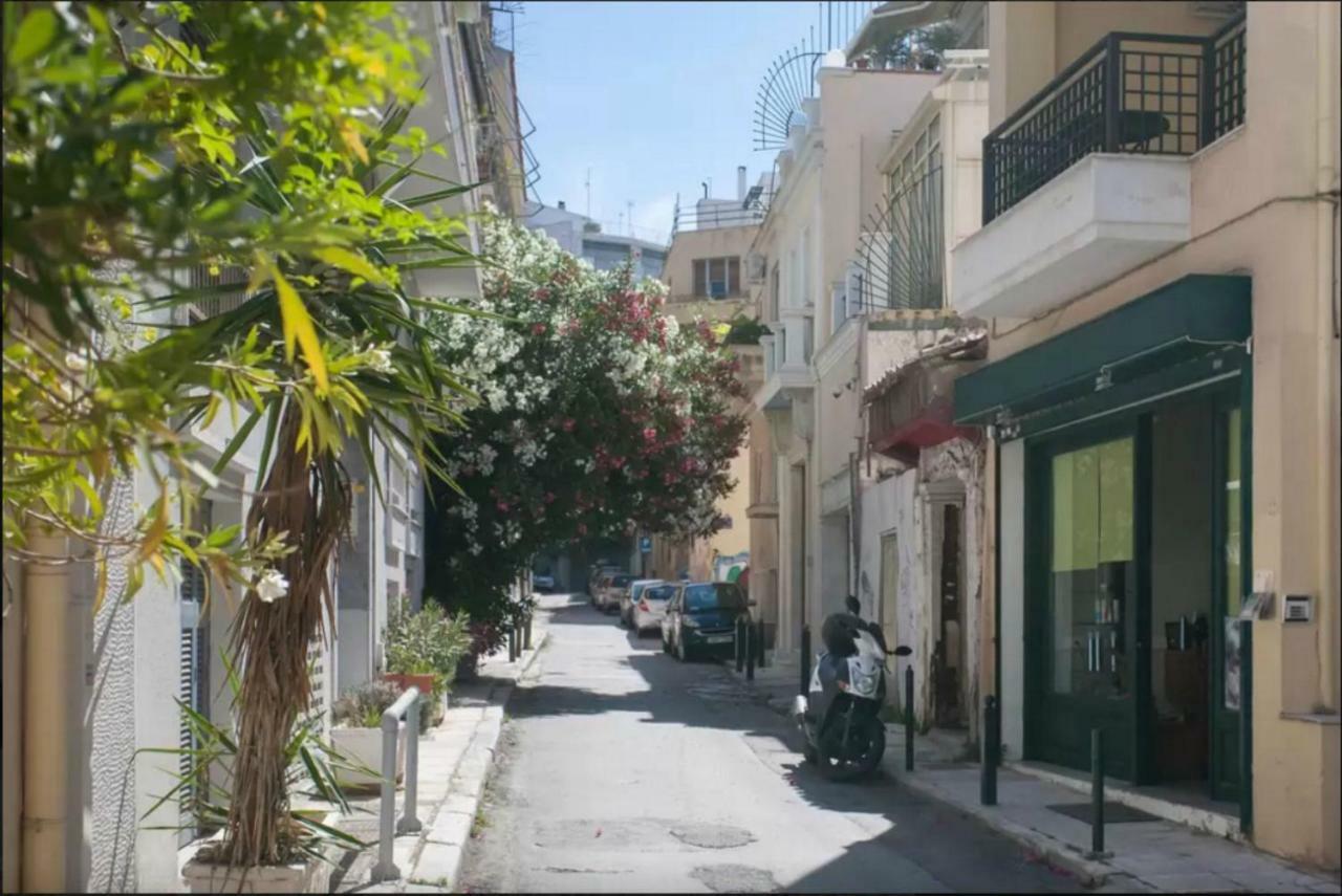 Vintage Charm By The Acropolis! Apartment Athena Bagian luar foto