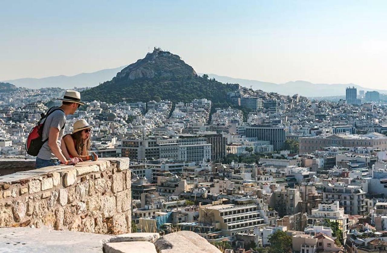 Vintage Charm By The Acropolis! Apartment Athena Bagian luar foto